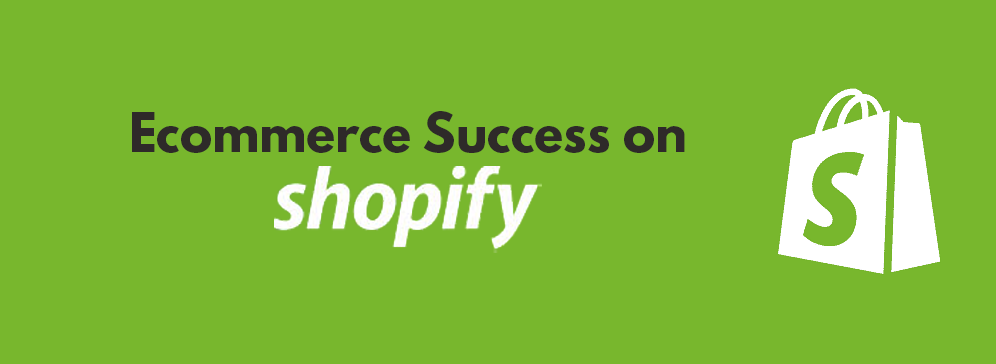 Ecommerce Success on shopify